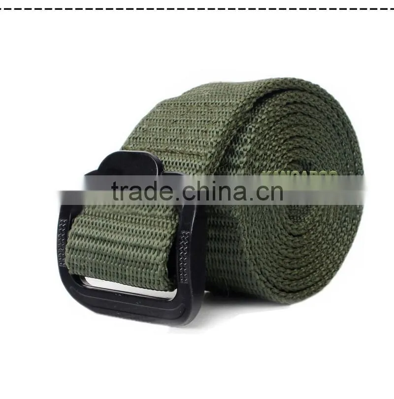 Fashion Tactical Waist Belt With Metal Belt Clip