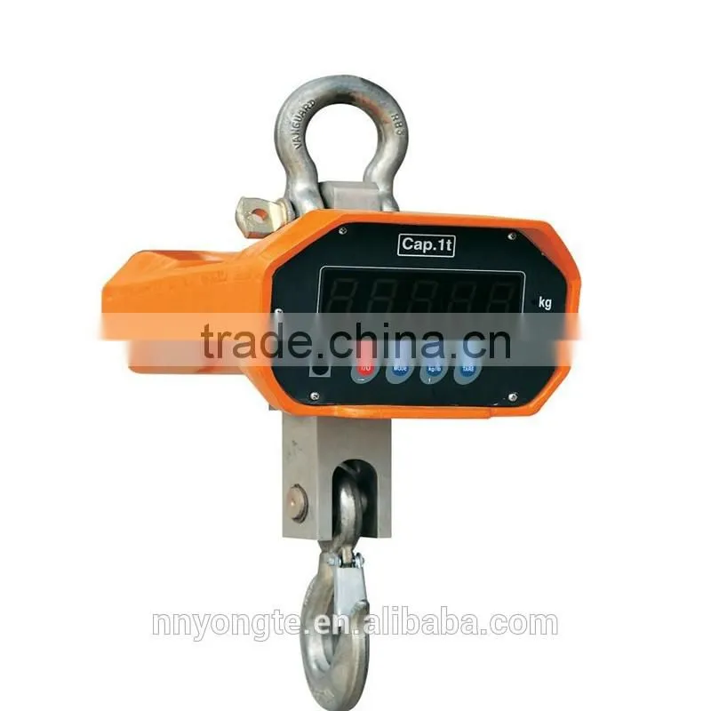 Digital industrial crane scale 2 ton with wireless function