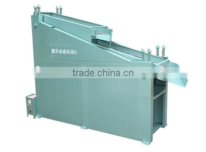 Screen separator two stages, for alloy ore machine separator