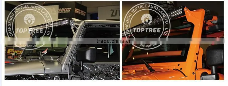 50" 288W LED Light Bar Mount Kit Jeep JK Wrangler Mount Kits