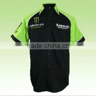 Racing Wear Car Motor Wear Sublimation Racing Shirts