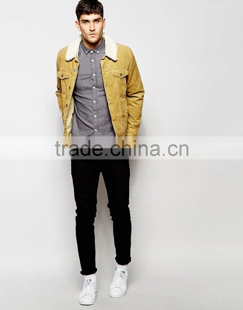 soften wash Shirt in Grey Marl with Long Sleeves