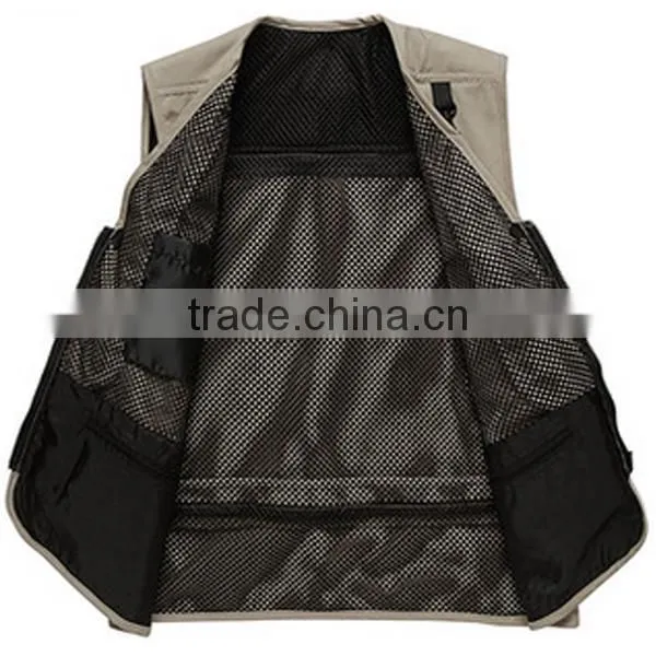 2015 Custom Outdoor Photographer Jacket Vest