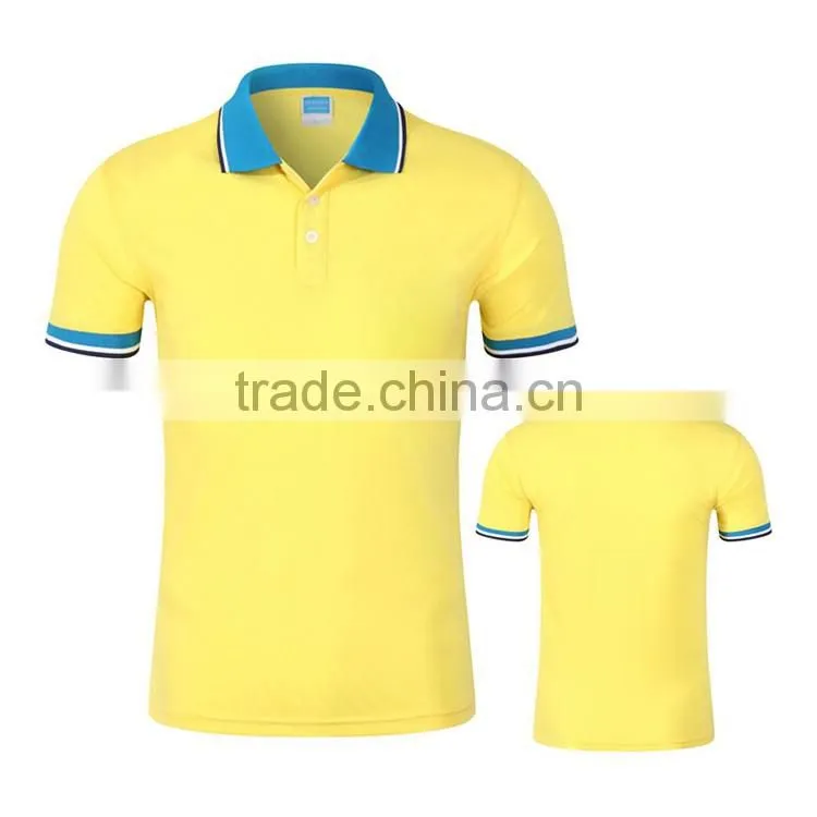 Wholesale cheap price custom design 100 polyester polo t shirt