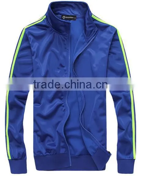oem designer your own mens sports set/cheap quality athletic track suit