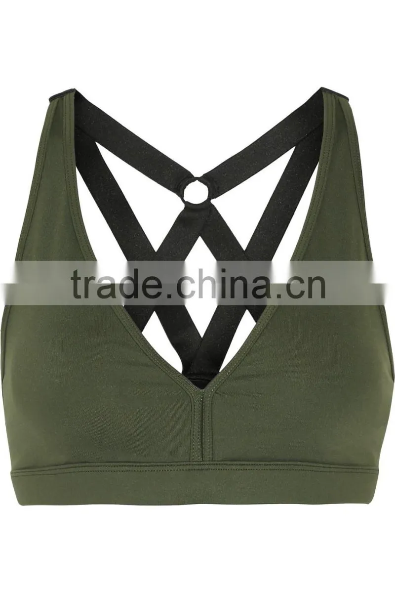 Fashionable young lady hot sexy womens sport bra ladies sexy panty and bra sets