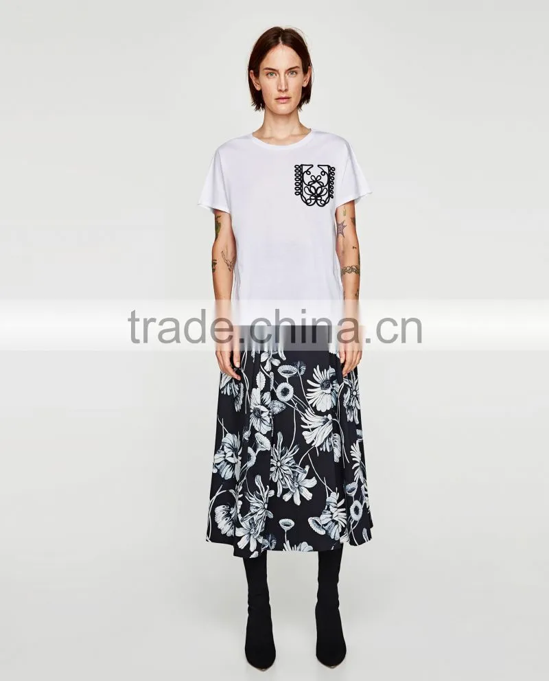 Guangzhou Shandao Factory OEM Customized New Design Hot Sale 160g 100% Cotton Short Sleeve O-Neck Screen Printing T Shirt