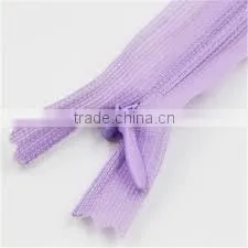 High Quality 3# invisible nylon zipper Nylon zipper long chain