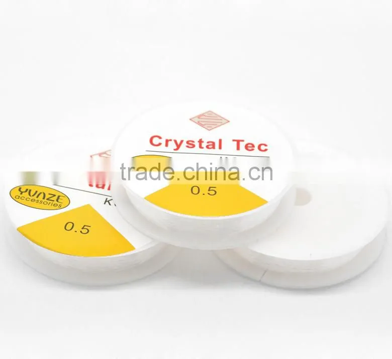 Wholesale Clear Beading Stretch Cord 0.5mm Transparent Beading Stretch Cord