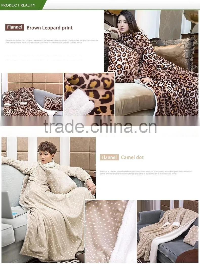 Thick thernal wholesale throw blanket