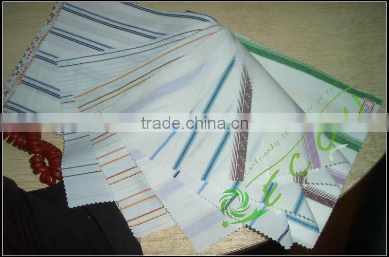 strip cotton fabric for bedding sheet
