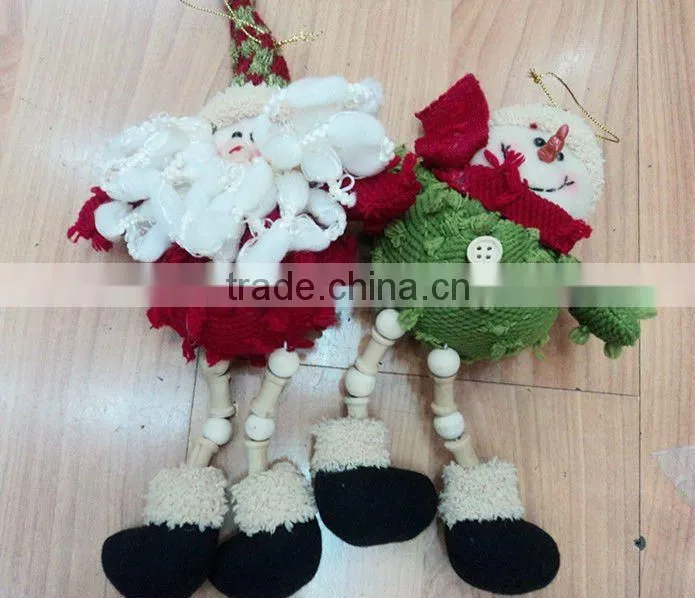 Lovely knitted christmas handmade snowman toys