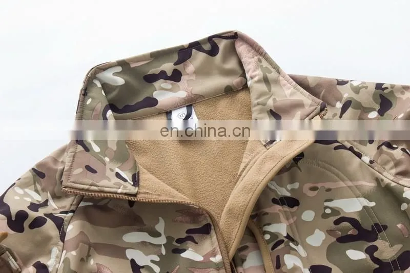 Windproof waterproof ACU Jacket Camo Softshell Jacket