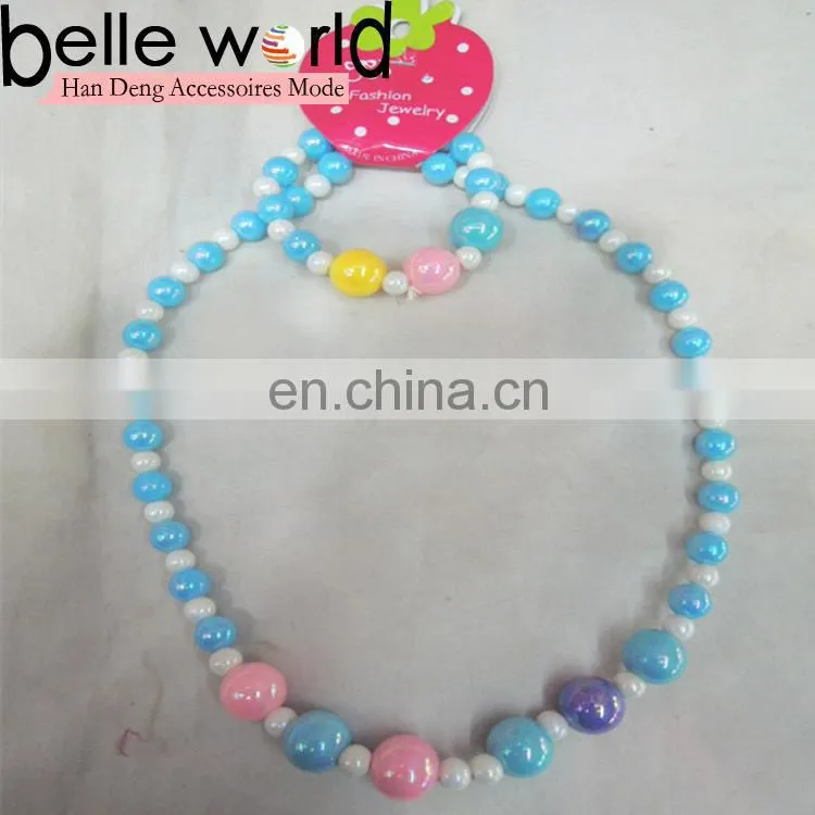 plastic necklace for kids jewelry