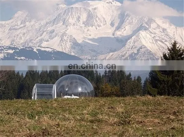 0.8mm pvc Clear Bubble Party Event Tent inflatable advertising inflatable bubble lodge tent