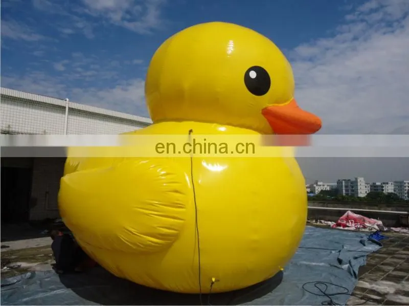 2013 Hot-Selling Giant Inflatable yellow duck float for decoration/advertisment/promotion AD-K011