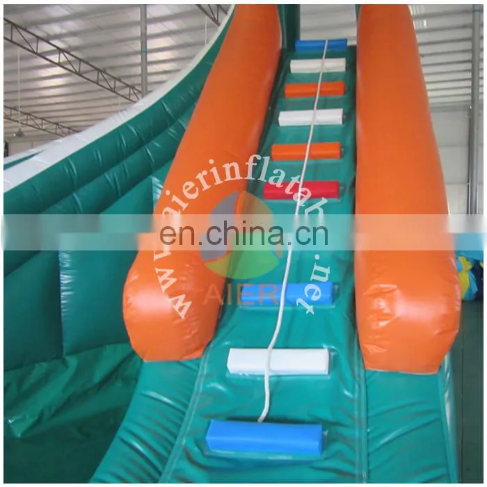 Excellent quality inflatable slide cheap mini green water slide inflatable