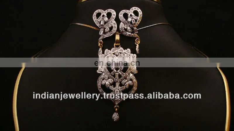 cz pendants jewelry manufacturer, cz pendant jewelery exporter
