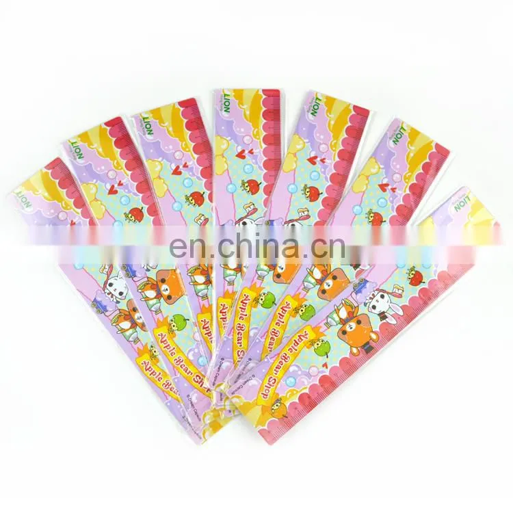 OEM making advertising plastic shape ruler