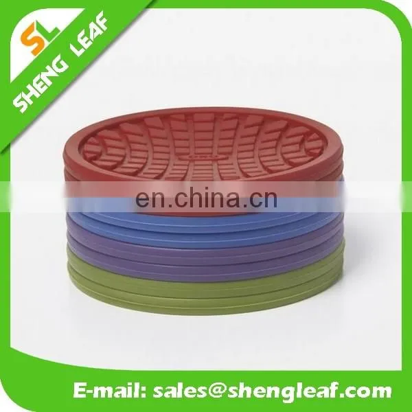 New product custom design silicon rubber cup coaster manufacturer sale