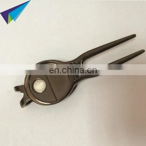 2016 new free mode golf pitch repairer with logo ball marker