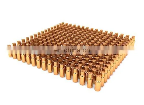 10-100ml gold essential oil bottle with cap
