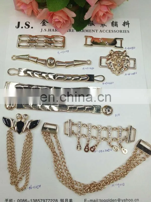 hot sell rhinestone metal garment accessories sew on neckline or pin on or nail on clothing bags or shoes
