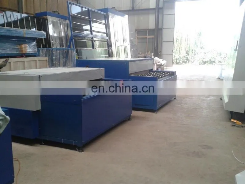 Vertical glass washer machine /horizontal glass washing equipment