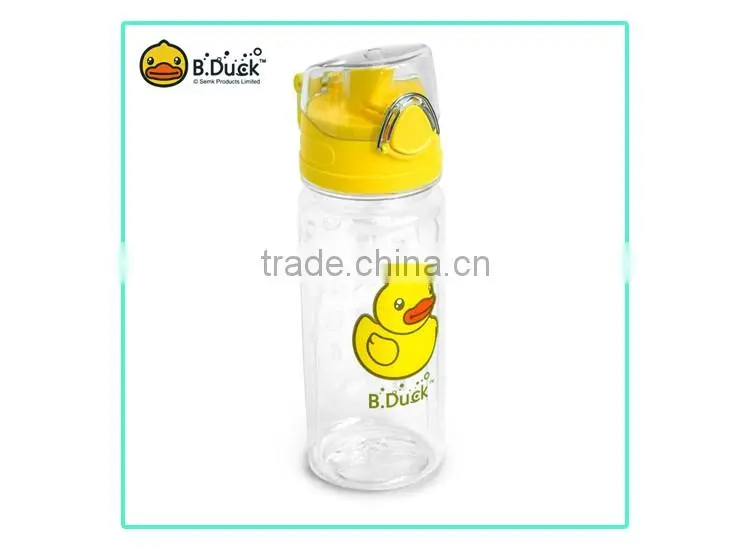 Wholesale FDA plastic pp material sports bottle water bottle with straw