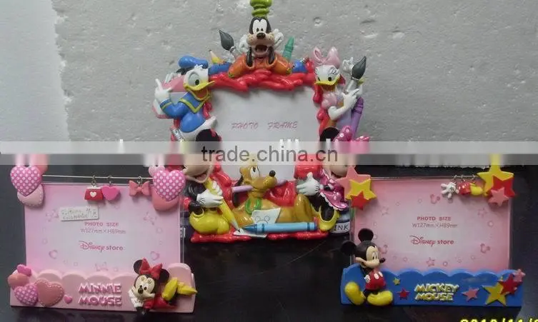 Custom Resin Figurine Mickey Family Animation Statues