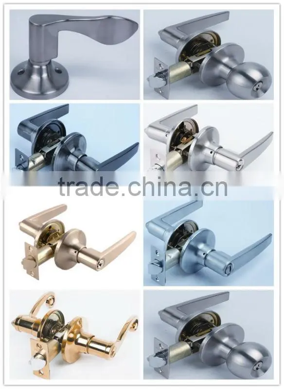 6481SN-ET:Trust ANSI Grade 3 Tubular Zinc Alloy Lever Lock