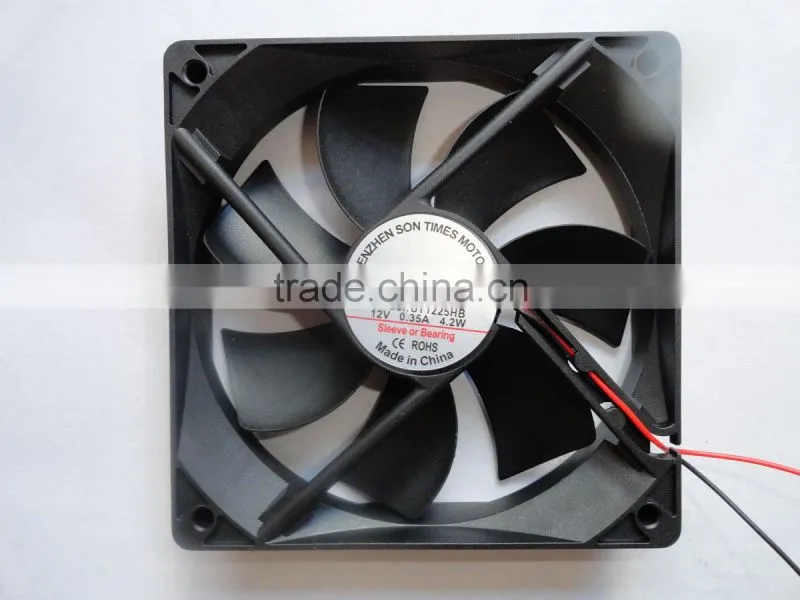 large airflow ps3 cooling fan 12v 24v 120*25mm