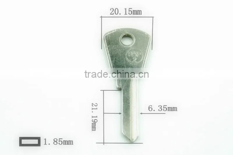 PAP2 High quality door key blank