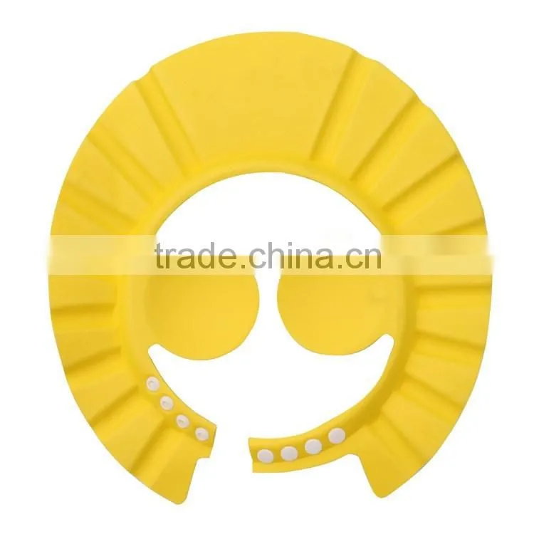 Soft Adjustable Baby Children Shampoo Bath Shower Cap