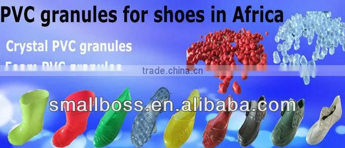 Hot sale Pvc compound for injection shoes popular in Africa market