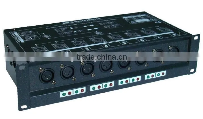 8CH DMX Splitter 512 Light Controller Wireless DMX Controller DMX Light Controller