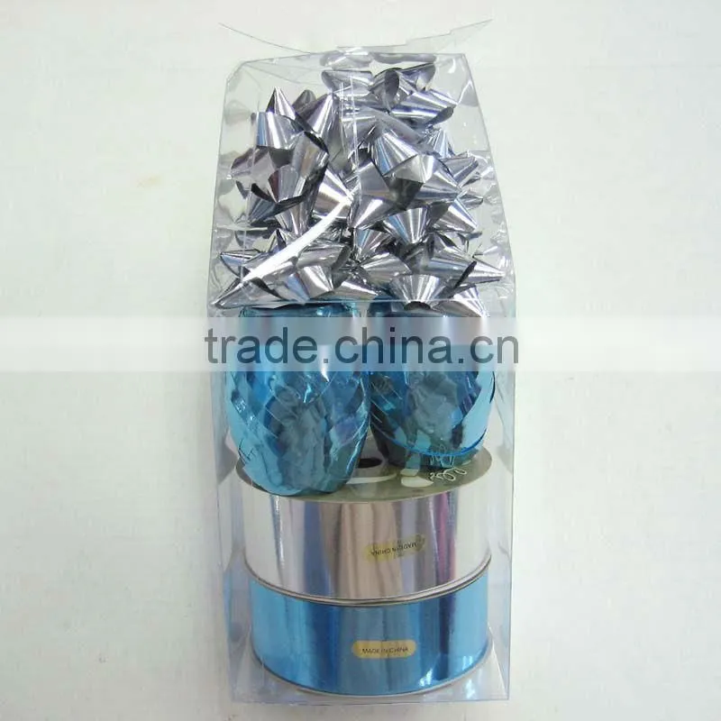 Spring Colors Valentine's Day Decorative Ribbon and Star Bow