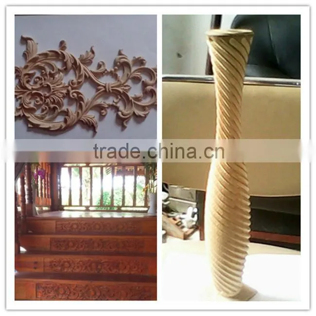 Cylinder engraving cnc machine with three heads