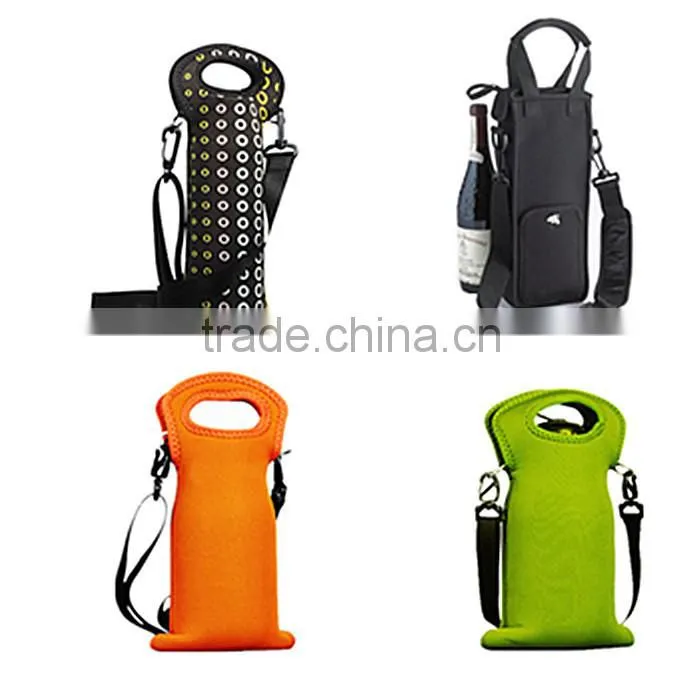 shoulder strap water bottle holder, insulated neoprene material