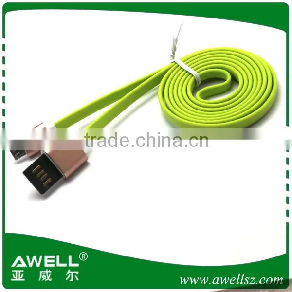 High speed cheap price noodle micro data usb cable,micro usb data cable for samsung cable cord