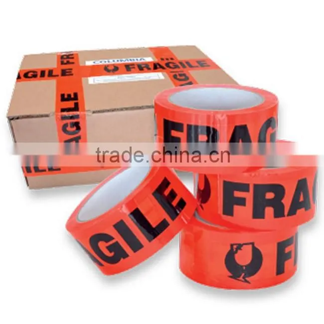Printed Message Fragile Handle Tape with Care Box Sealing