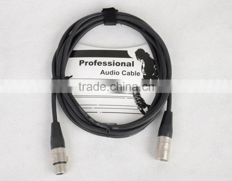 10 feet female xlr male to xlr female xlr cable for microphone cable MC042-10ft