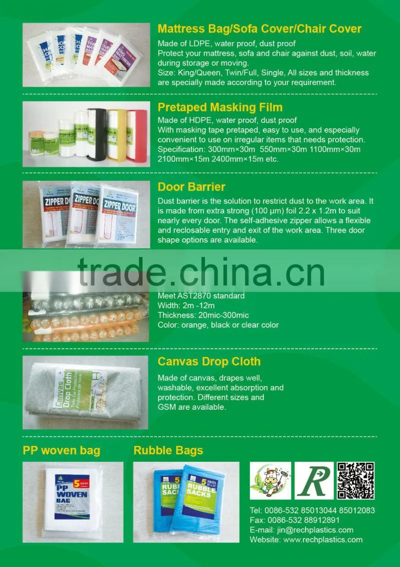 CHINA HOT SALES OF PLASTICS MATTRESS BAGS MOVING BOX