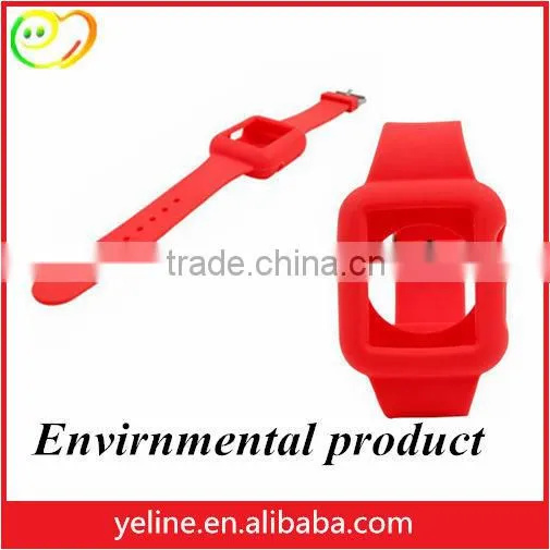 Factory sell water-proof silicone watch for pupil teenage, man's led watch