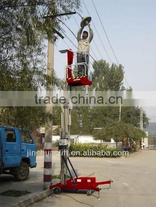 alloy telescopic work platform