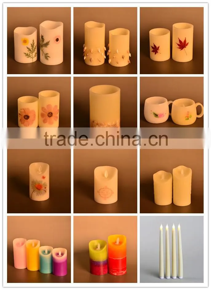 remote control color changing candle