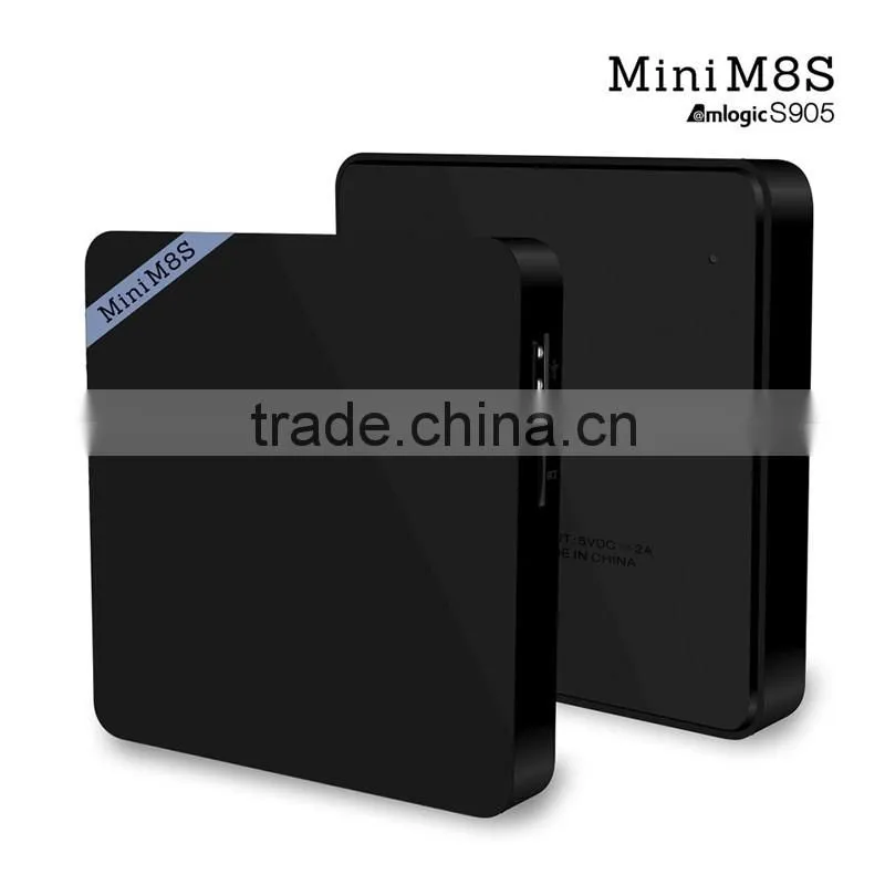 Mini m8s Amlogic s905 Android 5.1WiFi internet new smart tv box