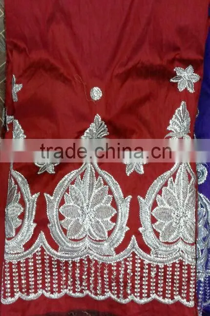 African embroidery george wrapper