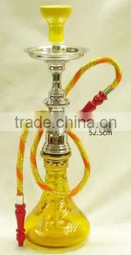 Glass & Metal Hukka