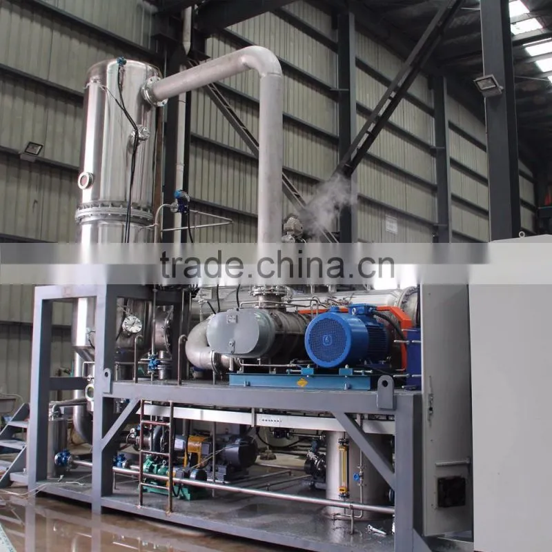 Evaporator crystallizer for zero liquid discharge